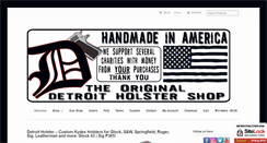 Desktop Screenshot of detroitholster.com